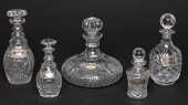LARGE SHIPS DECANTER AND 4 OTHERSProperty