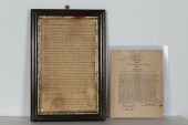 HISTORICAL COLONIAL LETTER FOR SALE