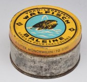CAN OF WALFISCH BALEEN PASTE.Can of