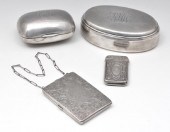 LOT OF 4 PIECES STERLING SILVER, 10.02