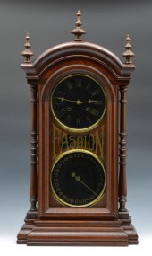 DOUBLE DIAL NEW HAVEN FASHION CLOCK