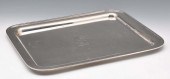 B.S.C. STERLING SILVER TRAY, APPX. 61