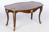 LOUIS XV STYLE MARQUETRY AND GILT-METAL