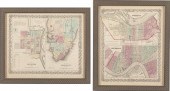 MAPS OF SAVANNAH/CHARLESTON & LOUISVILLE/NEW