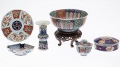 6 JAPANESE IMARI ARTICLESProperty from