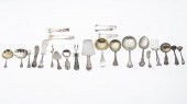 18 STERLING SILVER PIECES OF FLATWARE