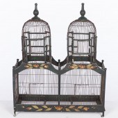 VICTORIAN STYLE PAINTED BIRD CAGEProperty