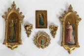 6 GILTWOOD ARTICLES6 Giltwood Articles,