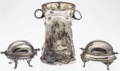 3 SILVERPLATE ARTICLES, 19TH CENTURY3