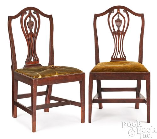 PAIR OF RHODE ISLAND FEDERAL DINING 3d3415