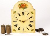 WAG ON THE WALL CLOCK, 19TH C.Wag on