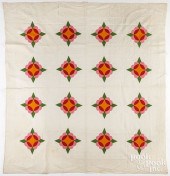 CROWN OF THORNS VARIANT PATCHWORK QUILTPennsylvania