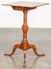 FEDERAL CHERRY CANDLESTAND, EARLY 19TH