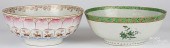 TWO CHINESE EXPORT PORCELAIN BOWLS,