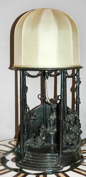 Austrian Bronze Figural Lamp  68045