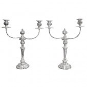 Pair of George III Style Silver 68468