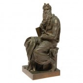 Bronze Figure of Moses   After a model