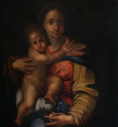 Italian School 17th Century Madonna and Child	
