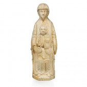 Continental Ivory Figural Group  694eb