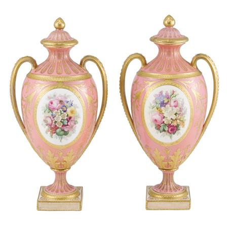 Pair of Copeland Gilt Decorated 69a60