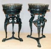 Pair of Classical Style Bronze Jardinaires
	