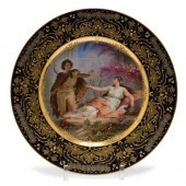 Dresden Porcelain Cabinet Plate
	  Estimate:$1,200-$1,800