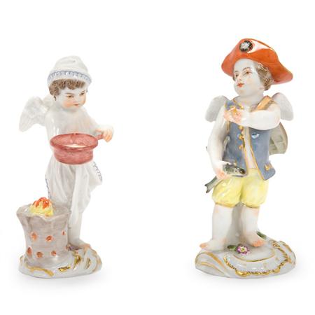 Two Meissen Porcelain Figures of 6a314