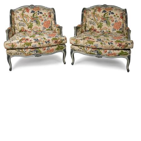 Pair of Louis XV Style Painted 6a330