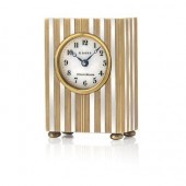 Two-Color Gold 8 Day Clock, Udall &