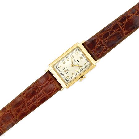 Gentleman s Gold Wristwatch Omega  6aa4e