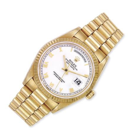 Gentleman s Gold Wristwatch Rolex  6a7ca