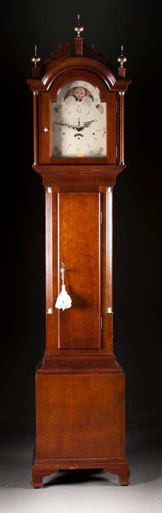 Chippendale style cherrywood tall 77dd2