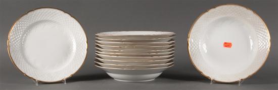 Set of eleven Bing Grondahl porcelain 77b66