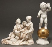 German porcelain figure of a putti 77fe7