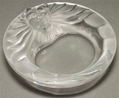 Lalique molded and partially frosted