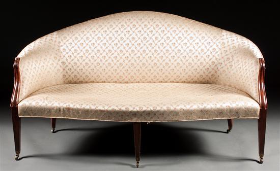 George III style mahogany upholstered 78122