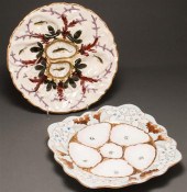 Carl Tiesch painted porcelain oyster 783d7