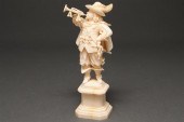 Continental carved ivory figure 7836a