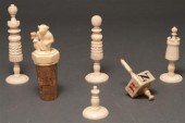 Continental carved ivory figural 786d7