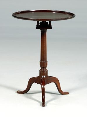 Georgian dished top candle stand  90a8f