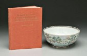 Chinese export hunt scene punch bowl,