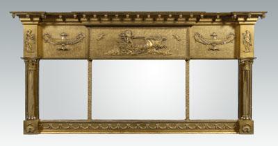 Classical gilt wood overmantle 90fdc