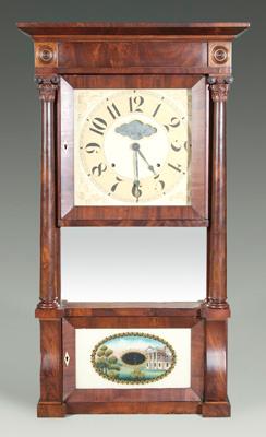 Classical mahogany shelf clock  9129a