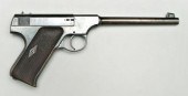 Colt Woodsman pistol, .22 caliber semi-automatic,