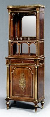 Fine Louis Philippe cabinet mahogany 910ab