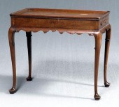 Kittinger mahogany tea table Queen 91606