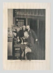 Alexander Graham Bell signed image,
