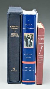 Three signed first edition books: "Jimmy