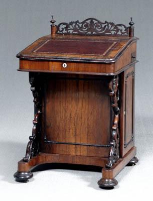Victorian mahogany Davenport desk  91818