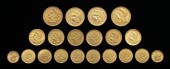 20 replicas of U S gold coins  91a65